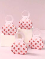 توزيعات على شكل حقيبة برسومات الفروالة 12 قطعة