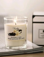 شمعة معطرة بقالب زجاجي