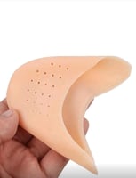 زوج واحد من واقيات سيليكون لأصابع القدم لمنع الاحت...