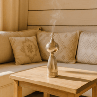 مبخرة معدن فضي مقاس 20 سم رقم 07814163