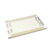 طقم 2 صواني تقديم اكريليك سكري 40×25 / 35×22 رقم 0...