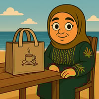 حقيبة قماشية أنيقة لترامس الشاي والقهوة مصنوعة من...