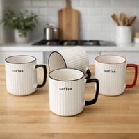 أكواب قهوة بورسلين