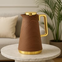 ترمس شاي خشبي مذهب من الأسطورة