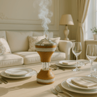 مبخرة معدن بني بفصوص كريستال مقاس 20 سم رقم 021814...