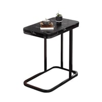 طاولة خدمة مستطيلة أسود