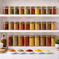 بكج يوم التأسيس ( 36 برطمان زجاجي) بسعات كبيرة