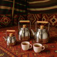 طقم 3 أباريق شاي ستانلس ستيل من Ipasa رقم 0218115