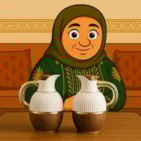 طقم ترامس شاي وقهوة من ماركة Petros رقم 0217526