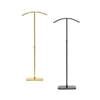 شماعة تعليق ملابس ستيل براس مقوس