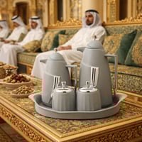 طقم ترامس شاي وقهوة 5 قطع من الأسطورة