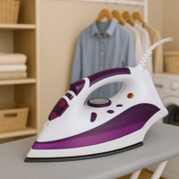 مكواة بخار ماركة REFURA قوة 2400 واط بنفسجي