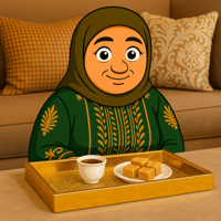 صينية تقديم سطح اكريليك وحواف ذهبية 30سم × 20سم رق...