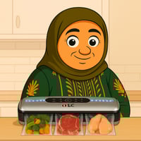 جهاز تغليف وتفريغ هواء من DLC قوة 110 واط