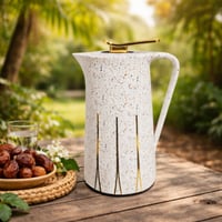 ترمس شاي أبيض منقط من الأسطورة