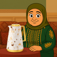 ترمس شاي أبيض رخامي مذهب من الأسطورة