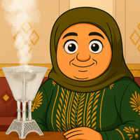 مبخرة اكريليك بقاعدة معدنية مقاس 24 سم رقم 0217678