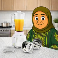 بكج التميز (خلاطة مع مطحنة + فرامة لحم + غلاية ماء...