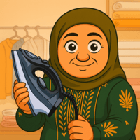 مكواة بخار ماركة REFURA قوة 2400 واط أسود