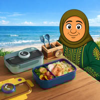 حافظة طعام بلاستيك