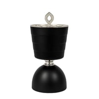 مبخرة معدن أسود مقاس 20سم رقم 07814037