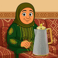 ترمس شاي رمادي منقط من الأسطورة