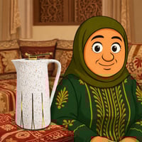 ترمس شاي أبيض منقط من الأسطورة