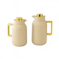 طقم ترامس شاي وقهوة بيج من بيتروس