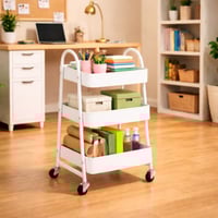 عربة تنظيم بعجلات 3 أدوار من اكسترا