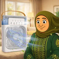 مروحة رذاذ بارد