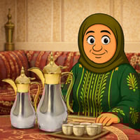 طقم ترامس قهوة عربية ستيل من رويال كاميل