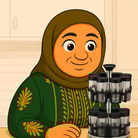 منظم توابل دوار ستيل + 12 علبة زجاجية سعة 90 مل