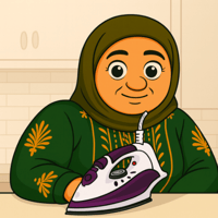 مكواة بخار ماركة REFURA قوة 2400 واط بنفسجي