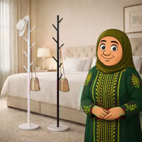 حامل ملابس بقاعدة رخامية