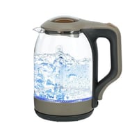 غلاية ماء زجاجية من Microplus قوة 1500 واط سعة 1.8...