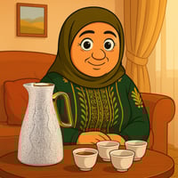 ترمس شاي رمادي من بيتروس