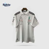 تيشيرت AMG أبيض بولو