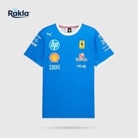 تيشيرت فيراري أزرق الجديد