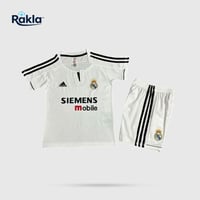 طقم ريال مدريد 04/05 أعمار صغيرة أبيض