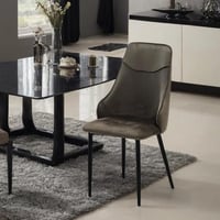 كرسي طاولة طعام مفرد قماش