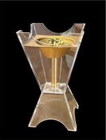 مبخرة أكريليك شفاف حجم وسط