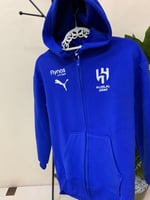 جاكيت الهلال الازرق الشتوي