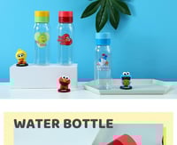 مطارة مياه من سلسلة شارع سمسم 450مل (احمر)