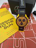 اوميغا سواتش الشهيرة مهمة الى الشمس