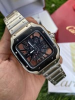 ساعة كارتير سانتوس مكشوف