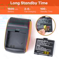 طابعة حرارية مزوّدة بخاصية البلوتوث