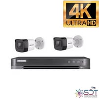 باقات 2 كاميرات المراقبة 8 ميجا بيكسل