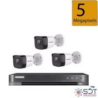 باقات 3 كاميرات المراقبة 5 ميجا بيكسل