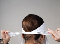 طرحة ربط (بيضاء)