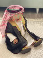 طقم الأمير بالبشت السوداء من ( 4)قطع / A08